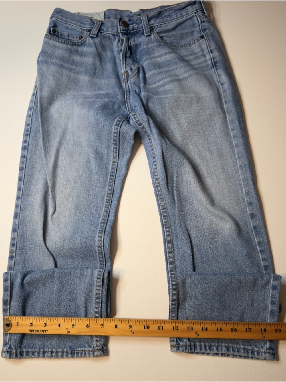 EUC Men's Hollister California Button Fly Jeans Size 29/30" Inseam (KB6) - Picture 2 of 7